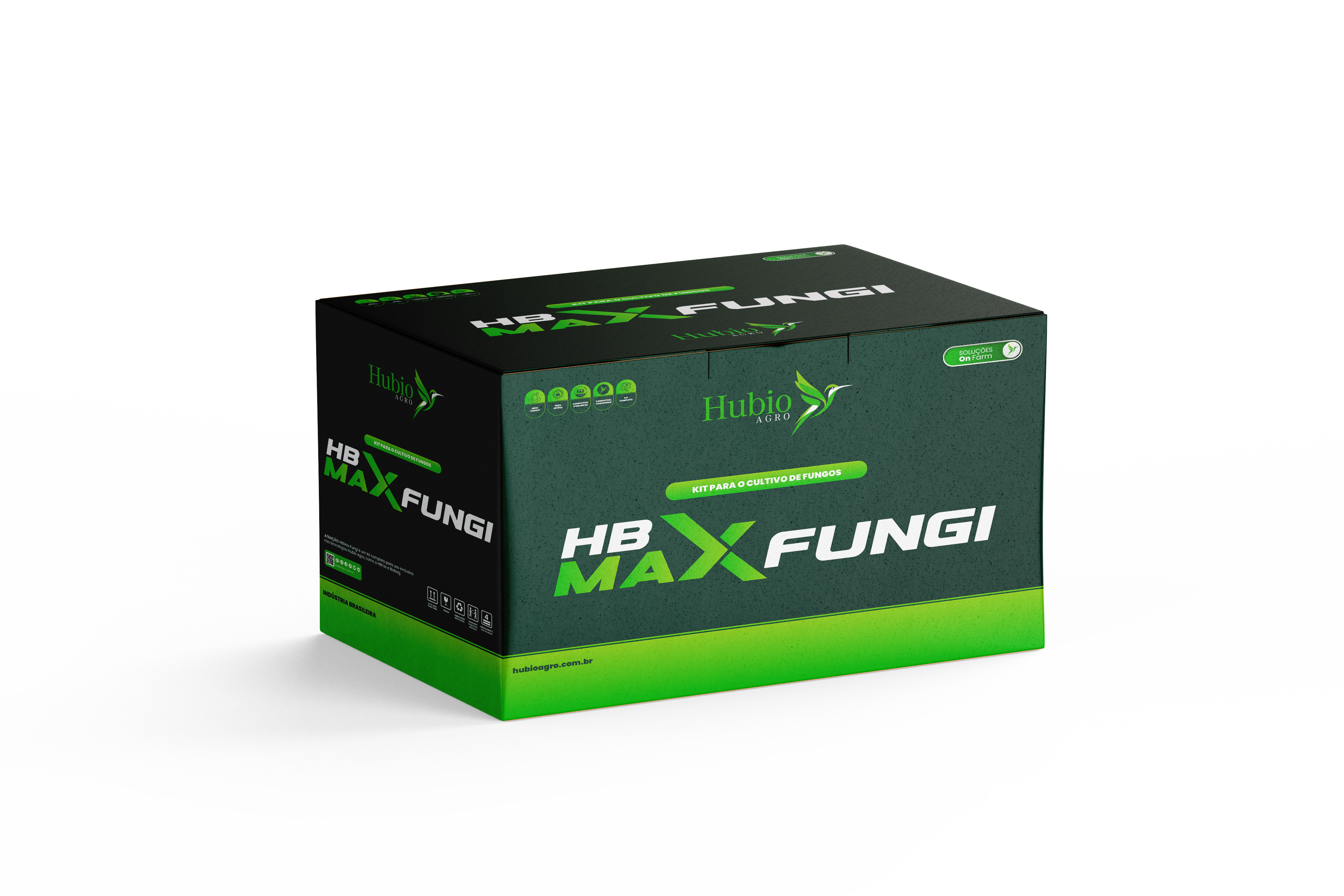 HBMAX Fungi · Kit para cultivo de fungos